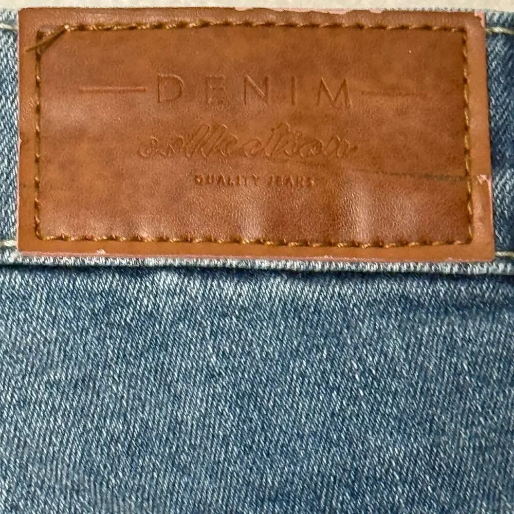 Anthology Sadie Slim Jeans Sz 24R‎ Pearl Embellished Decorative Y2K Denim